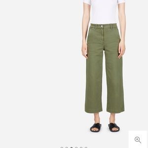 Everlane Wide Leg Crop Pant